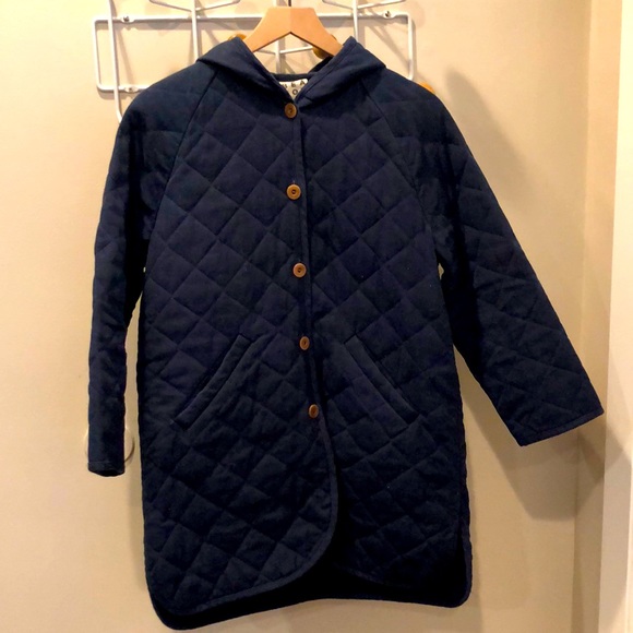 Beaton Linen Jackets & Blazers - Beaton Linen Moving Coat in Navy